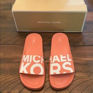 New Michael Kors Gilmore slides